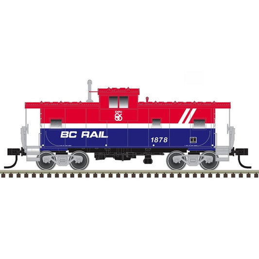 Atlas Master(R) International Extended Wide-Vision Caboose (20007931) | BC Rail #1878 | HO Scale