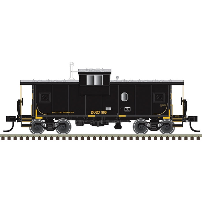 Atlas Master 20007938 International Extended Wide-Vision Caboose DODX #903 HO Scale