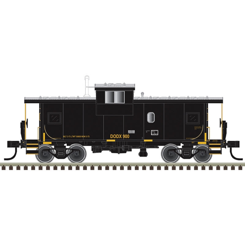 Atlas Master 20007938 International Extended Wide-Vision Caboose DODX #903 HO Scale