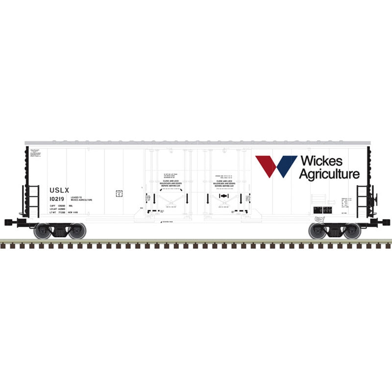 Atlas Master(R) 53' Evans Double Plug Door Boxcar (20008099) | USLX Wickes Agriculture #10231 | HO Scale
