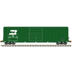 Atlas Master(R) FMC 5077 Single-Door Box Car (20008137) | Burlington Northern #250086 | HO Scale