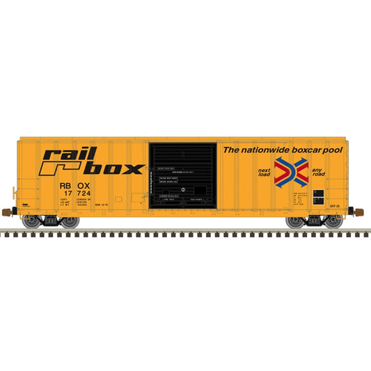 Atlas Master(R) FMC 5077 Single-Door Box Car (20008140) | Railbox #17451 | HO Scale