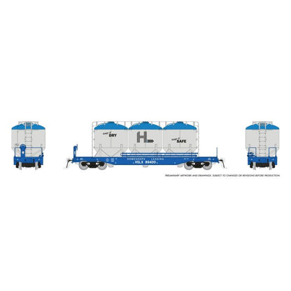 Rapido Halliburton Cement Car Home Shops Leasing HSLX Single Car HO Scale