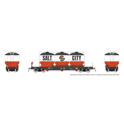 Rapido Halliburton Cement Car Salt City RR Four Pack Home Shops Collaboration HO Scale