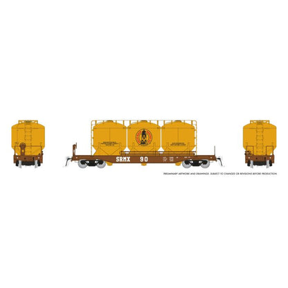 Rapido Halliburton Cement Car Splitrock Mining Co. Four Pack HO Scale
