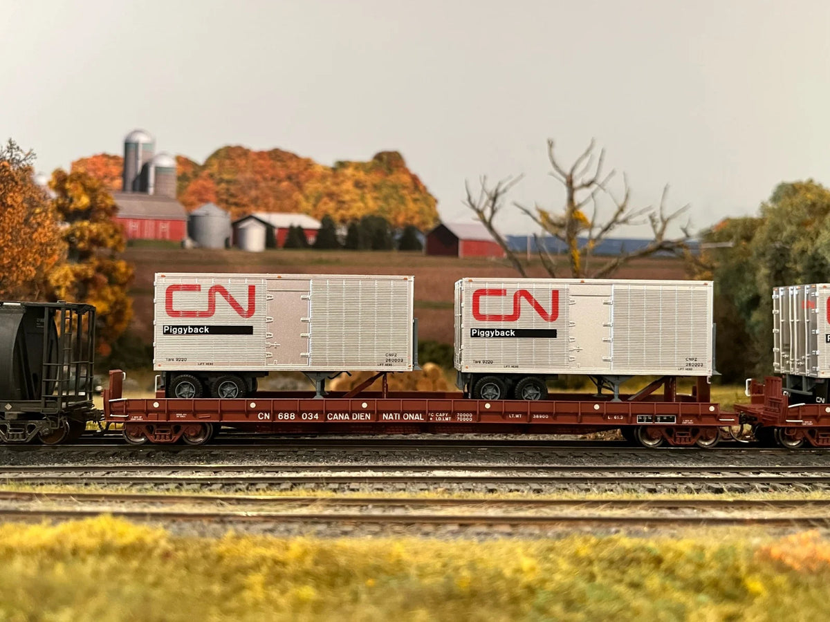 Rapido Canadian Piggyback Flatcars