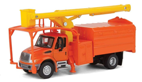 Walthers SceneMaster, International(R) 4300 2-Axle Truck w/ Tree Trimmer Body, Assembled, HO Scale