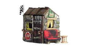 Woodland Scenics, Kids Clubhouse, Built & Ready(R) Landmark Structure(R), Assembled, HO Scale