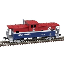 Atlas Master Extended Vision Caboose BC Rail #1875 N Scale