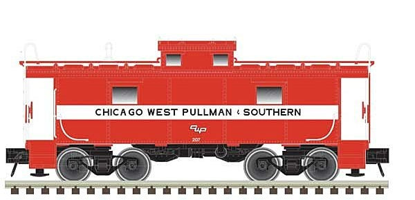 Atlas Master, NE-6 Caboose, Chicago West Pullman and Southern #207, Ready to Run, HO Scale