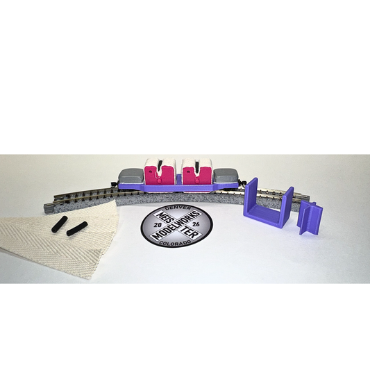 Meister Modelworks | Cleaning Car 5000 | Purple/Magenta | N Scale