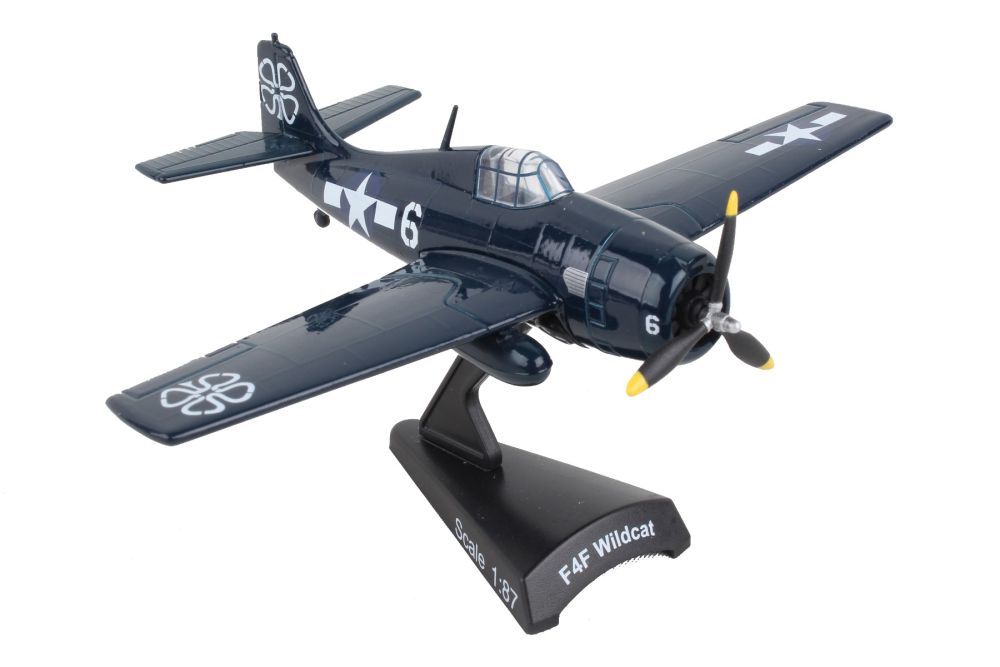 Daron F4F Wildcat - USN USS Petrof Bay #6 - 1:87 Scale