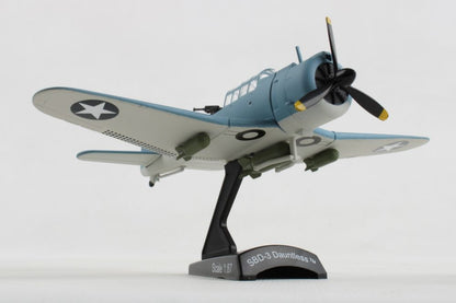 Daron USN SBD-3 Dauntless - Lt. Richard Best USS Enterprise Battle of Midway - US Navy - 1:87 Scale