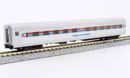 Kato Rainbow-Era 8-Car Passenger Set, Amtrak, Ready to Run, N Scale