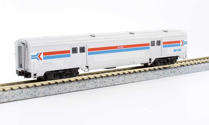Kato Rainbow-Era 8-Car Passenger Set, Amtrak, Ready to Run, N Scale