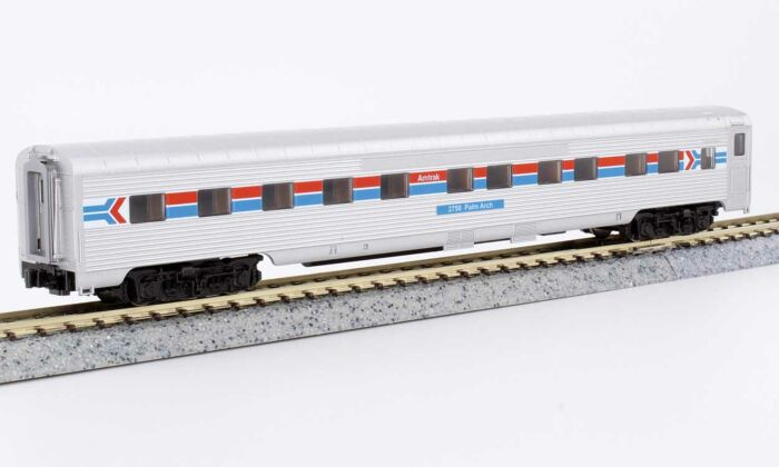 Kato Rainbow-Era 8-Car Passenger Set, Amtrak, Ready to Run, N Scale
