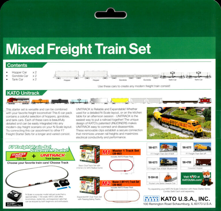 Kato (106-6275) | Mixed Freight Set | N Scale