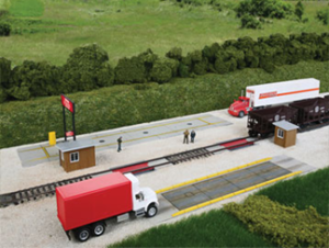 Walthers Cornerstone Truck Scale with Weigh House Kit, HO Scale