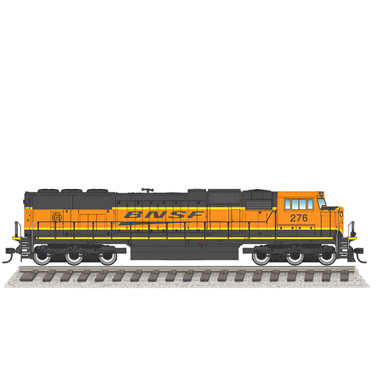 Walthers Mainline (910-21021) | EMD SD75I | BNSF #278 | DCC & Sound | HO Scale [PRE-ORDER]
