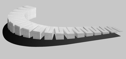 Woodland Scenics (1413) | Incline Starter Set | SubTerrain System | Pkg of 4