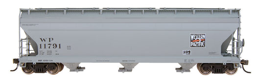 InterMountain ACF 4650 Cu. Ft 3 Bay Hopper, Western Pacific, N Scale