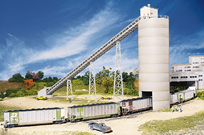 Walthers Cornerstone, Western Coal Flood Loader Kit, HO Scale