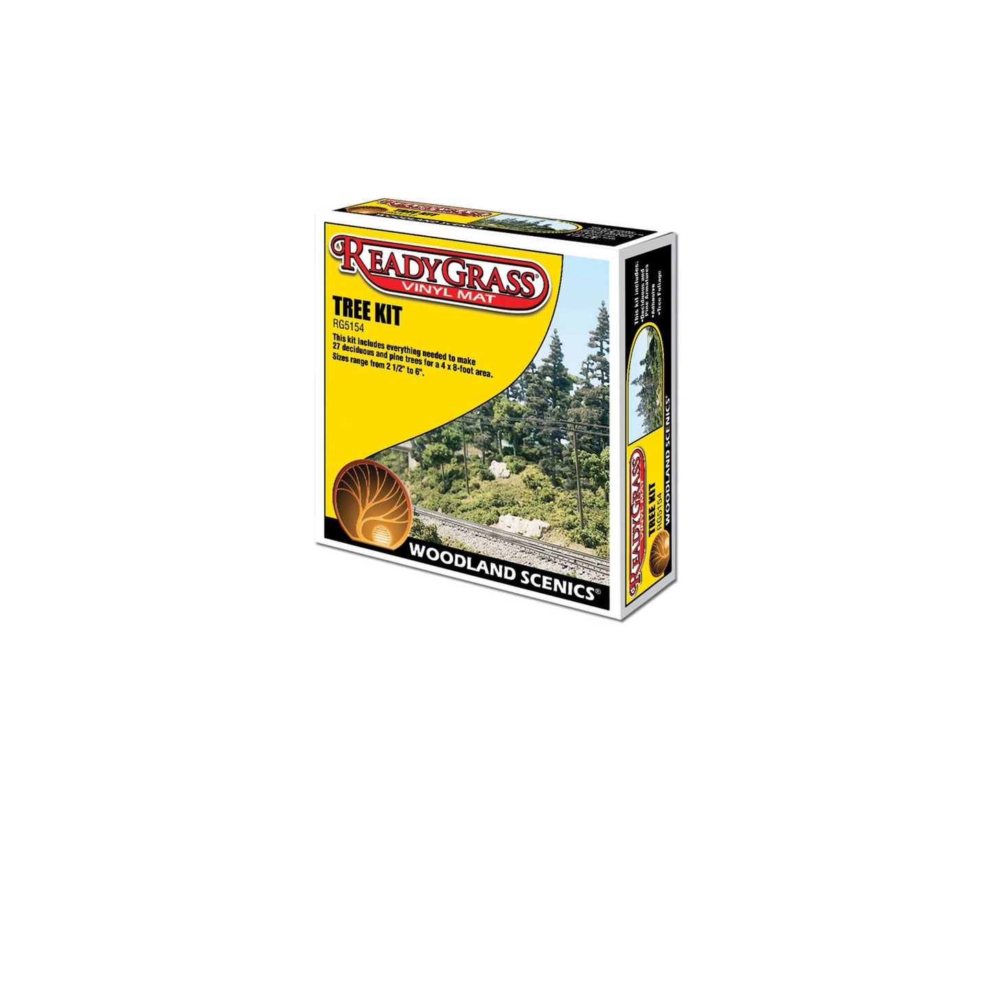 Woodland Scenics (5154) | ReadyGrass(TM) Mat Accessories | Tree Kit | All Scales