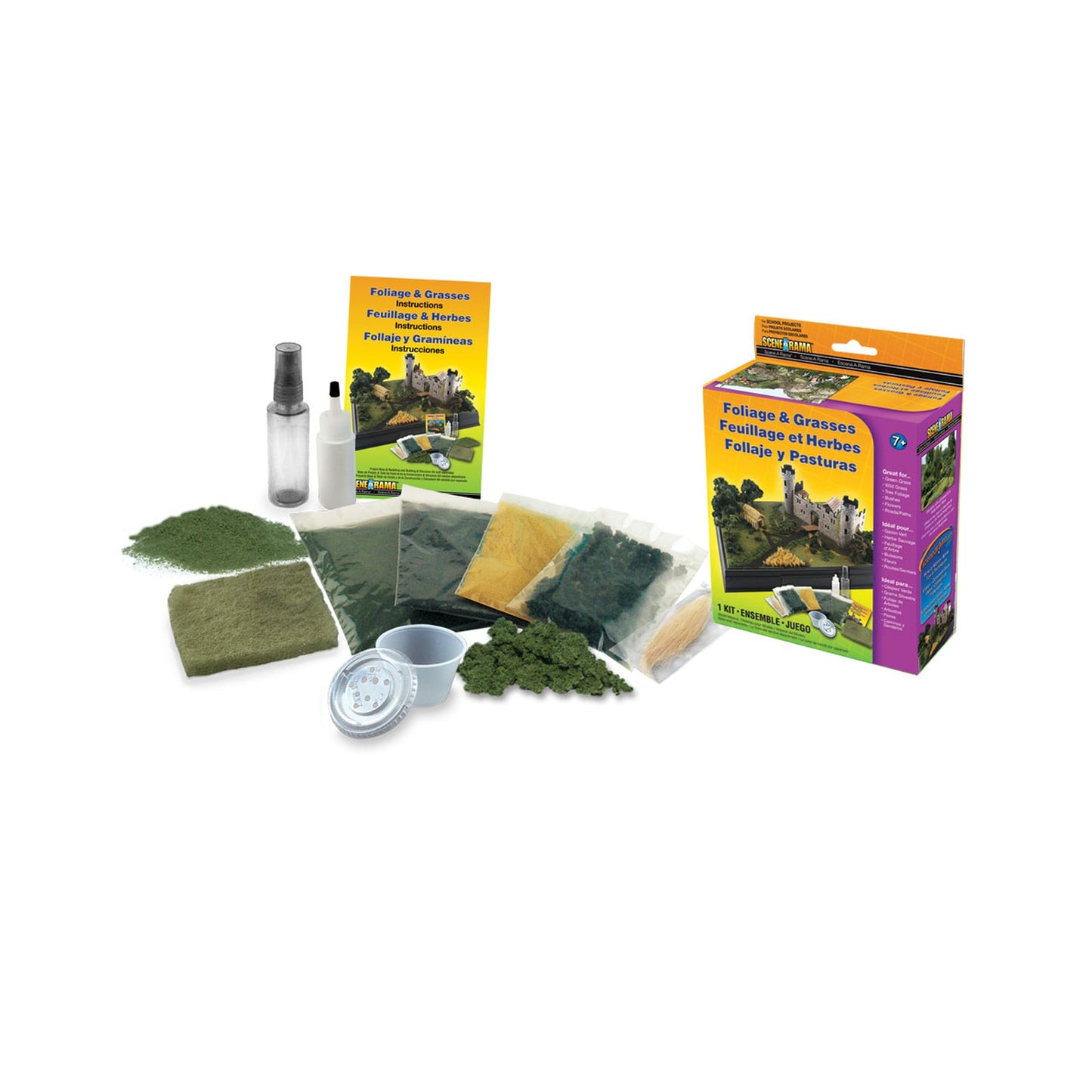 Woodland Scenics (4120) | Foliage & Grasses Kit | All Scales