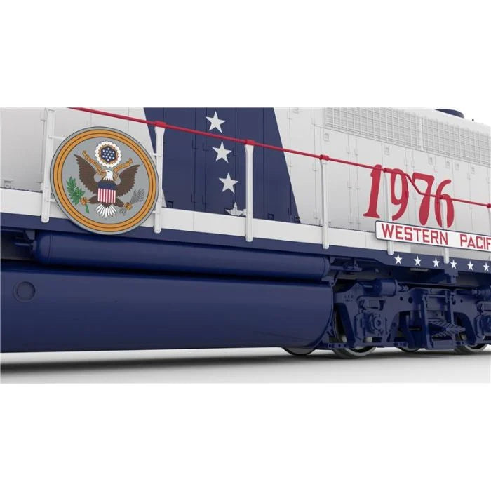 Rapido EMD GP40 (40560) | Western Pacific #1776 + #1976 | Bicentennial Scheme | HO Scale
