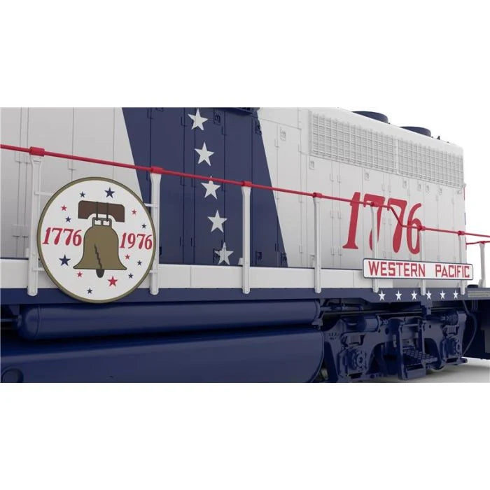 Rapido EMD GP40 (40560) | Western Pacific #1776 + #1976 | Bicentennial Scheme | HO Scale