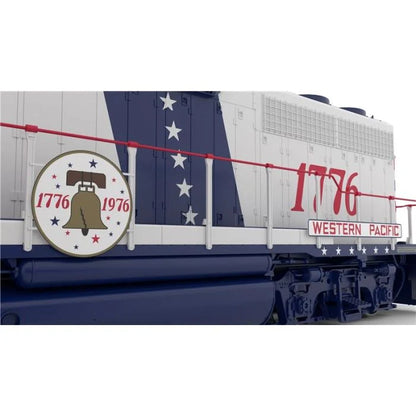 Rapido EMD GP40 (40560) | Western Pacific #1776 + #1976 | Bicentennial Scheme | HO Scale