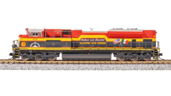 Broadway Limited EMD SD70ACe, KCS 4009, "Heroes" Scheme, Paragon4 Sound/DC/DCC, N Scale (New) - Image 11