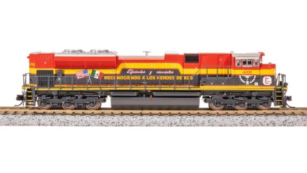 Broadway Limited EMD SD70ACe, KCS 4009, "Heroes" Scheme, Paragon4 Sound/DC/DCC, N Scale (New) - Image 10