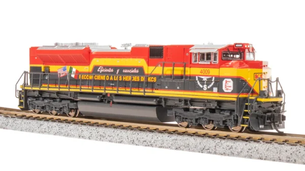 Broadway Limited EMD SD70ACe, KCS 4009, "Heroes" Scheme, Paragon4 Sound/DC/DCC, N Scale (New) - Image 5