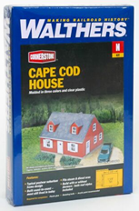Walthers Cape Cod House, N Scale (New)