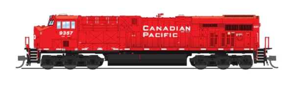 Broadway Limited GE ES44AC, CP 9357, Action Red, Paragon4, Sound/DC/DCC, N Scale (New) - Image 3