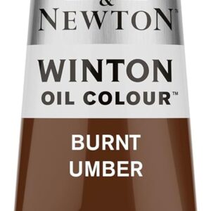 Winsor & Newton Winton Oil Color, 37ml (1.25-oz) Tube, Burnt Umber