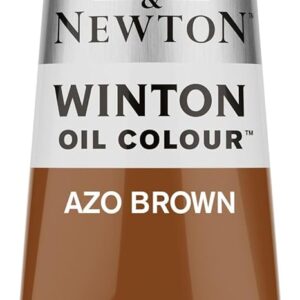 Winsor & Newton Winton Oil Color, 37ml (1.25-oz) Tube, Azo Brown