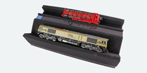 ESU Premium Foam Train Service Tray, with magnetic storage recess