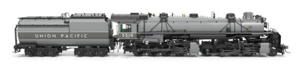 Broadway Limited Imports, Union Pacific 2-8-8-0 "Bullmoose", SA-C-2, #3510, Post-1944 Appearance w/ 5SA FWH, TTG Fantasy Paint, Paragon4 Sound/DC/DCC, Smoke, HO Scale (New) - Image 5