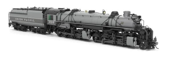 Broadway Limited Imports, Union Pacific 2-8-8-0 "Bullmoose", SA-C-2, #3510, Post-1944 Appearance w/ 5SA FWH, TTG Fantasy Paint, Paragon4 Sound/DC/DCC, Smoke, HO Scale (New) - Image 6