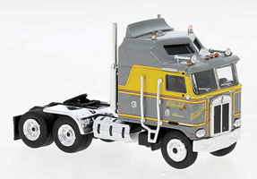 Brekina Automodelle 1976 Kenworth K100 Aerodyne Sleeper-Cab Semi Tractor, Assembled, Friderici, HO Scale