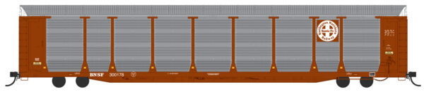 InterMountain Bi-Level Autorack, BNSF #300177, HO Scale - Image 2