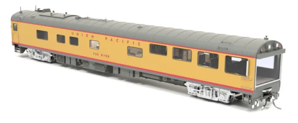 Broadway Limited Imports Union Pacific Track Inspection Car, "Fox River", 1995-2006 Appearance, HO - Image 2