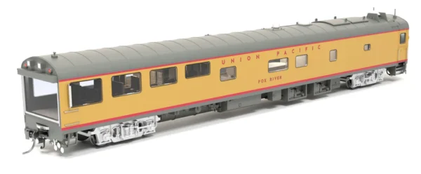 Broadway Limited Imports Union Pacific Track Inspection Car, "Fox River", 1995-2006 Appearance, HO - Image 3