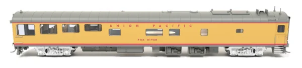 Broadway Limited Imports Union Pacific Track Inspection Car, "Fox River", 1995-2006 Appearance, HO - Image 4