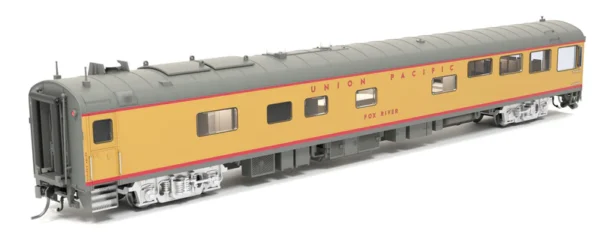 Broadway Limited Imports Union Pacific Track Inspection Car, "Fox River", 1995-2006 Appearance, HO - Image 6