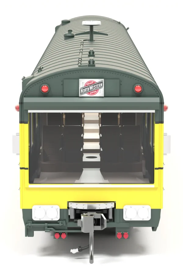 Broadway Limited Imports Chicago & North Western Track Inspection Car, "Fox River", HO - Image 2