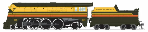 Broadway Limited Imports C&NW 4-6-2 SAL #865 "Silver Meteor", Fantasy Scheme, Paragon4 Sound/DC/DCC, HO - Image 2