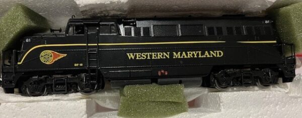 Proto 2000 Series BL2 Locomotive, Lifelike, Western Maryland #81, DC/DCC Ready, Pre-Owned - Image 2